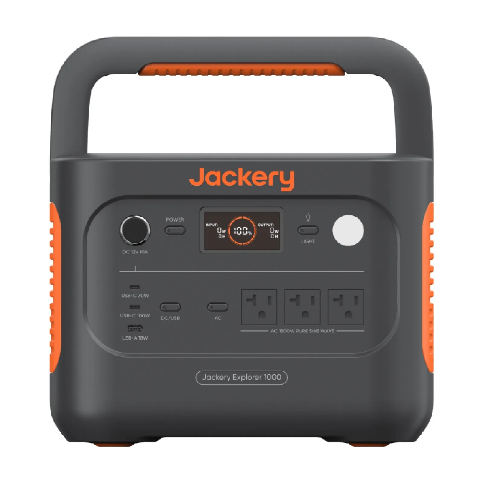 Jackery Explorer 1000 v2 — front view
